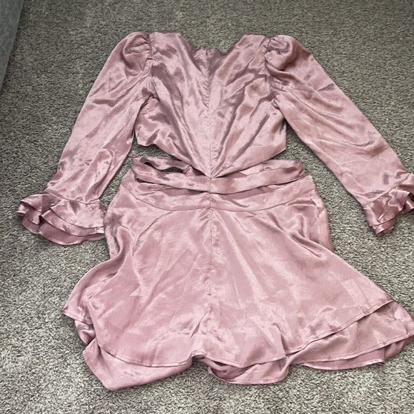 RAHI Luster Champagne Minidress Size XL - Picture 8 of 13